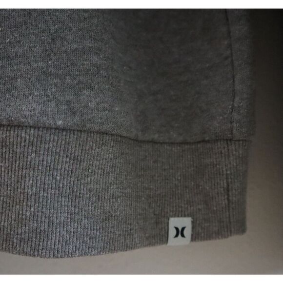 Hurley 3HJ5070755 Women's Sz S Gray Heather May Girlfriend Crew Neck Sweatshirt - Picture 4 of 8